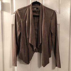 Faux suede jacket from Nordstrom